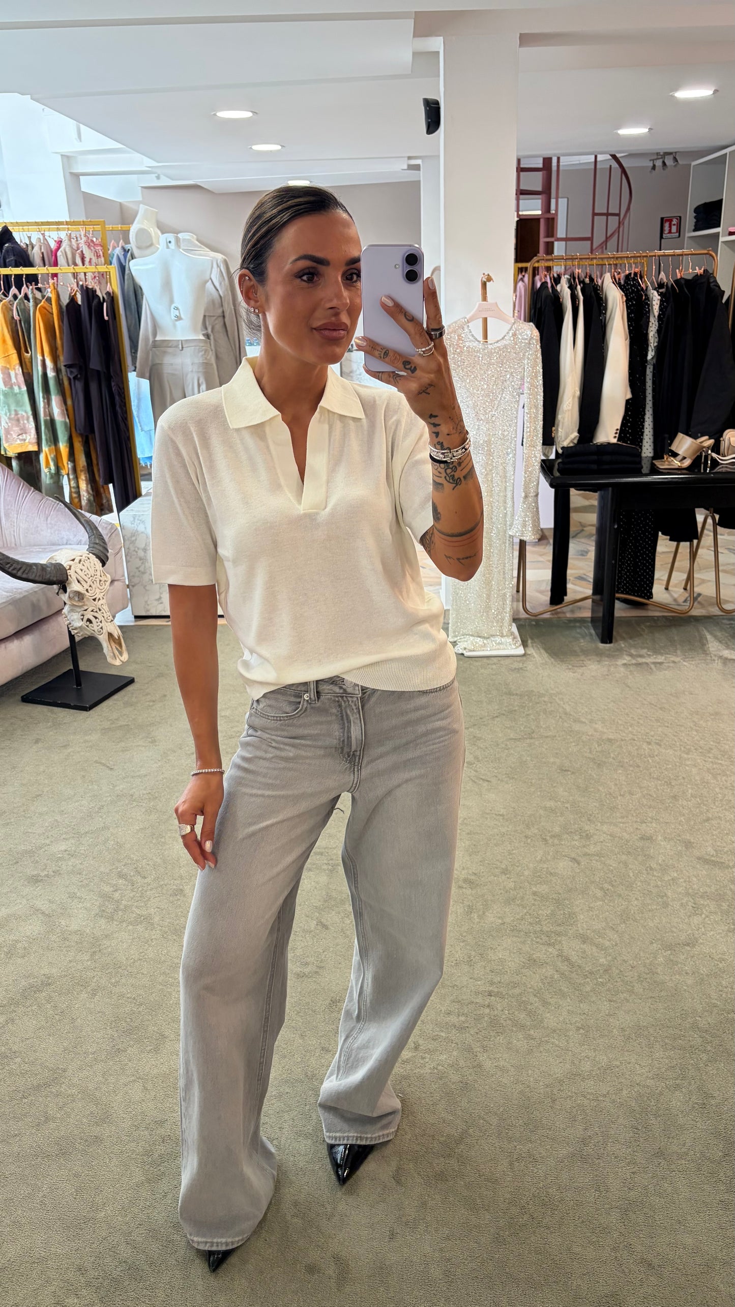 Polo panna manica corta glp