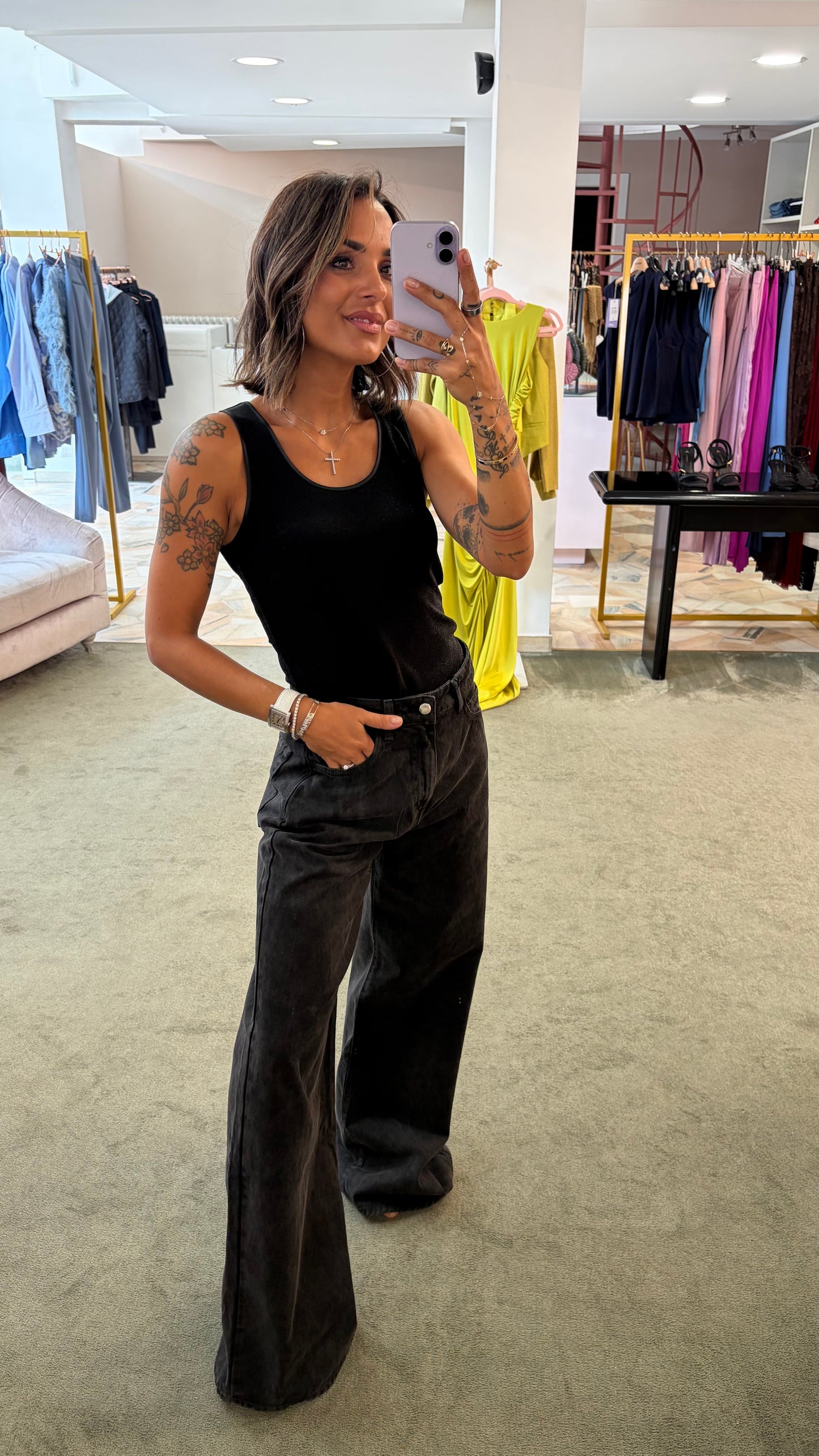 Jeans debby nero carbon Icon A/I26