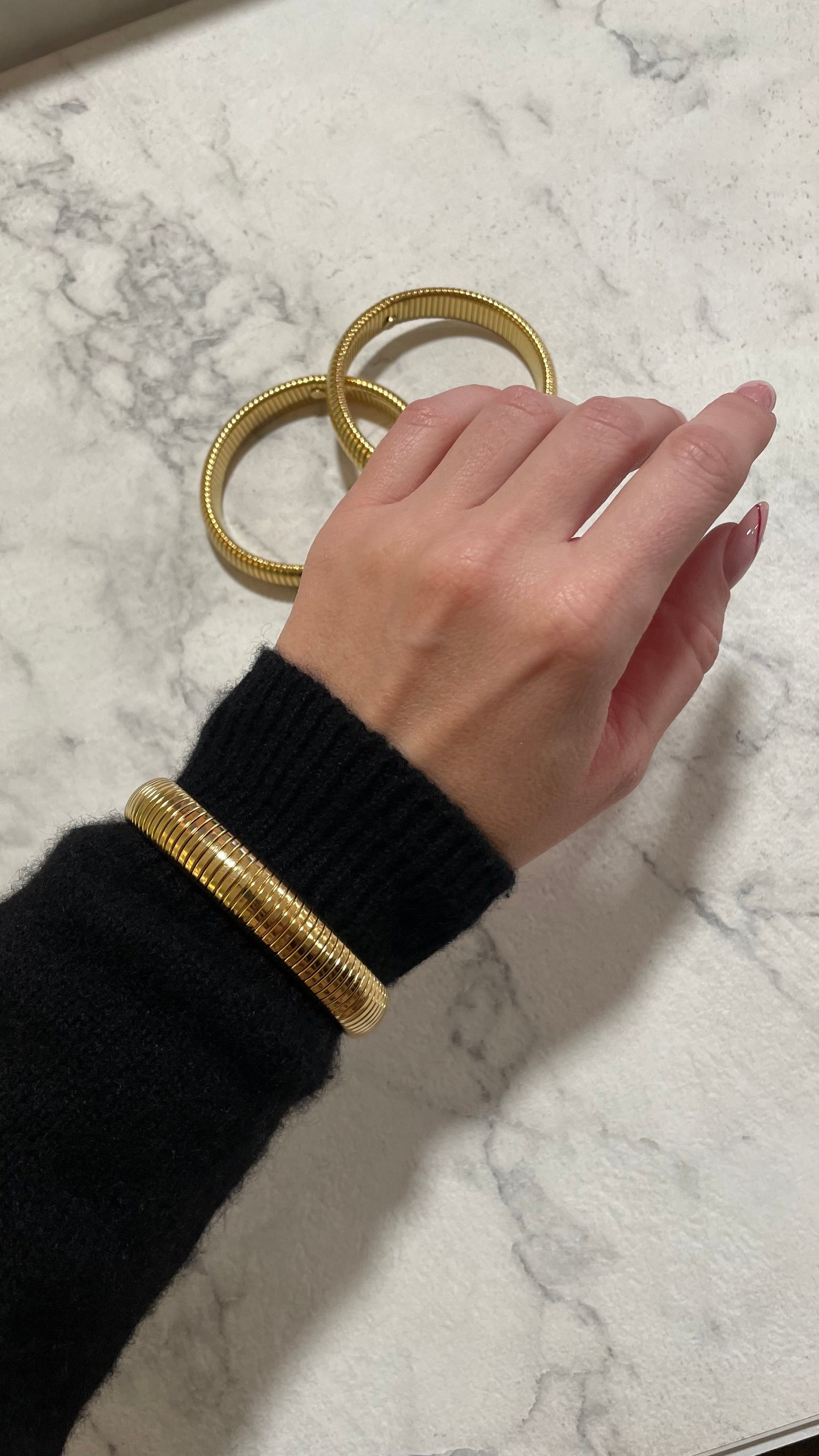 Bracciale maglia oro