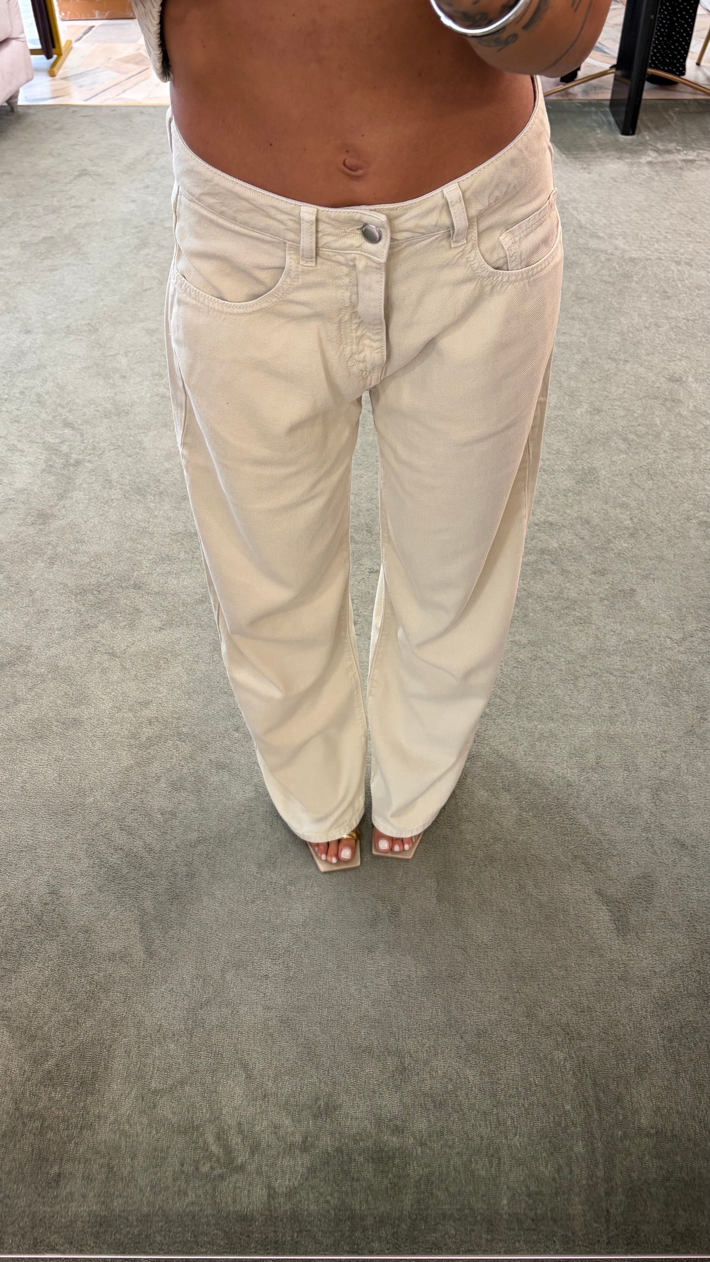 Jeans bea beige Icon