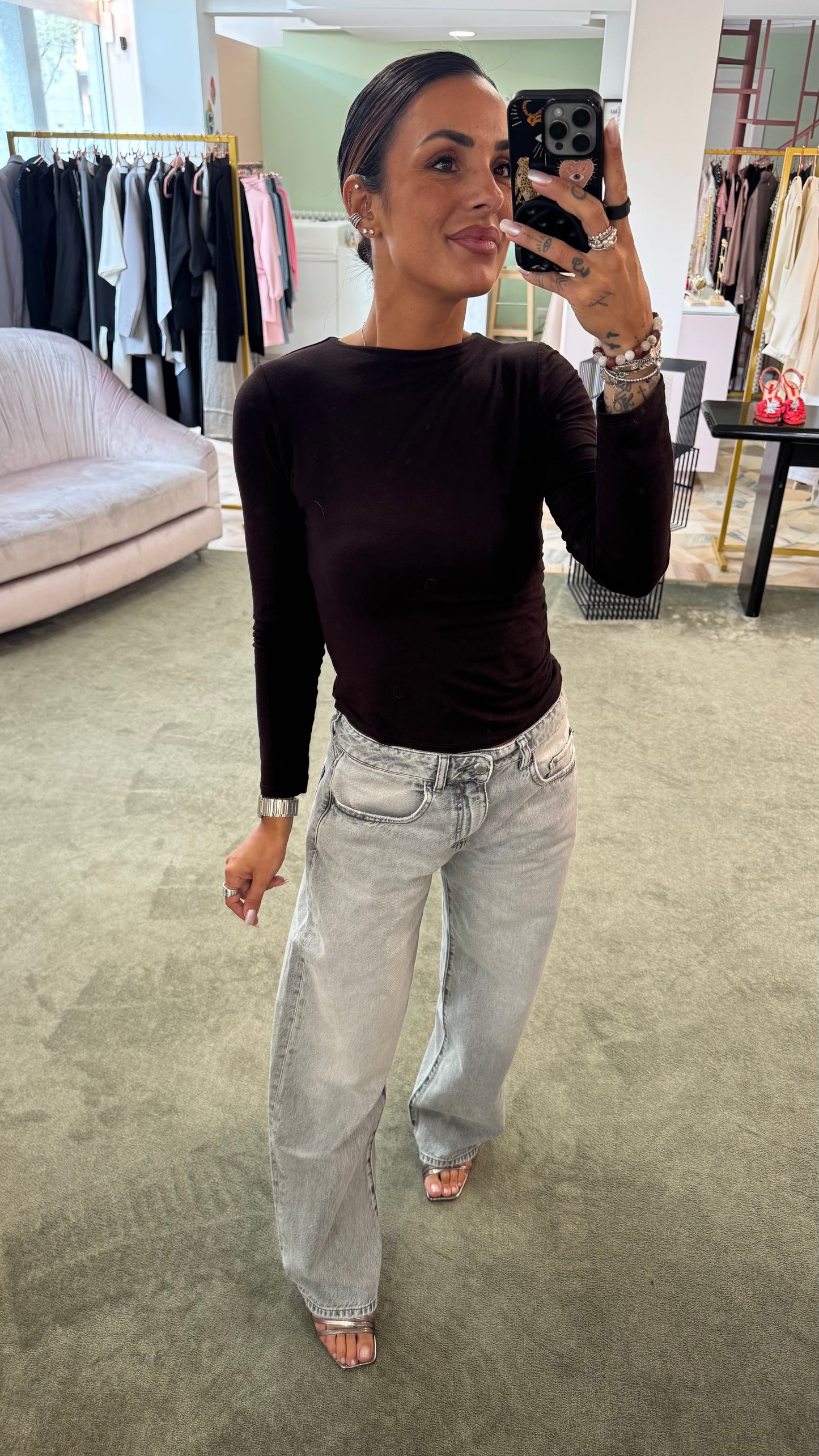 Jeans bea grigio chiaro Icon