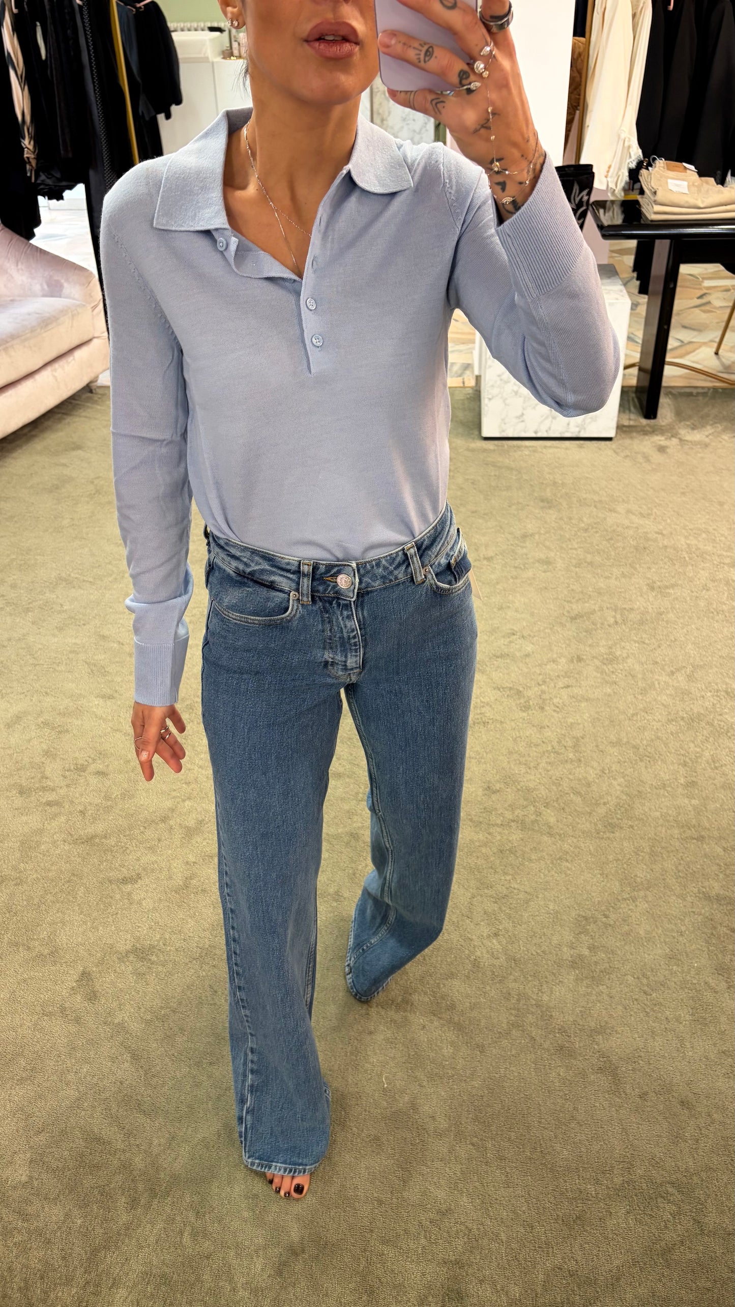 Jeans kori denim medio straight sl