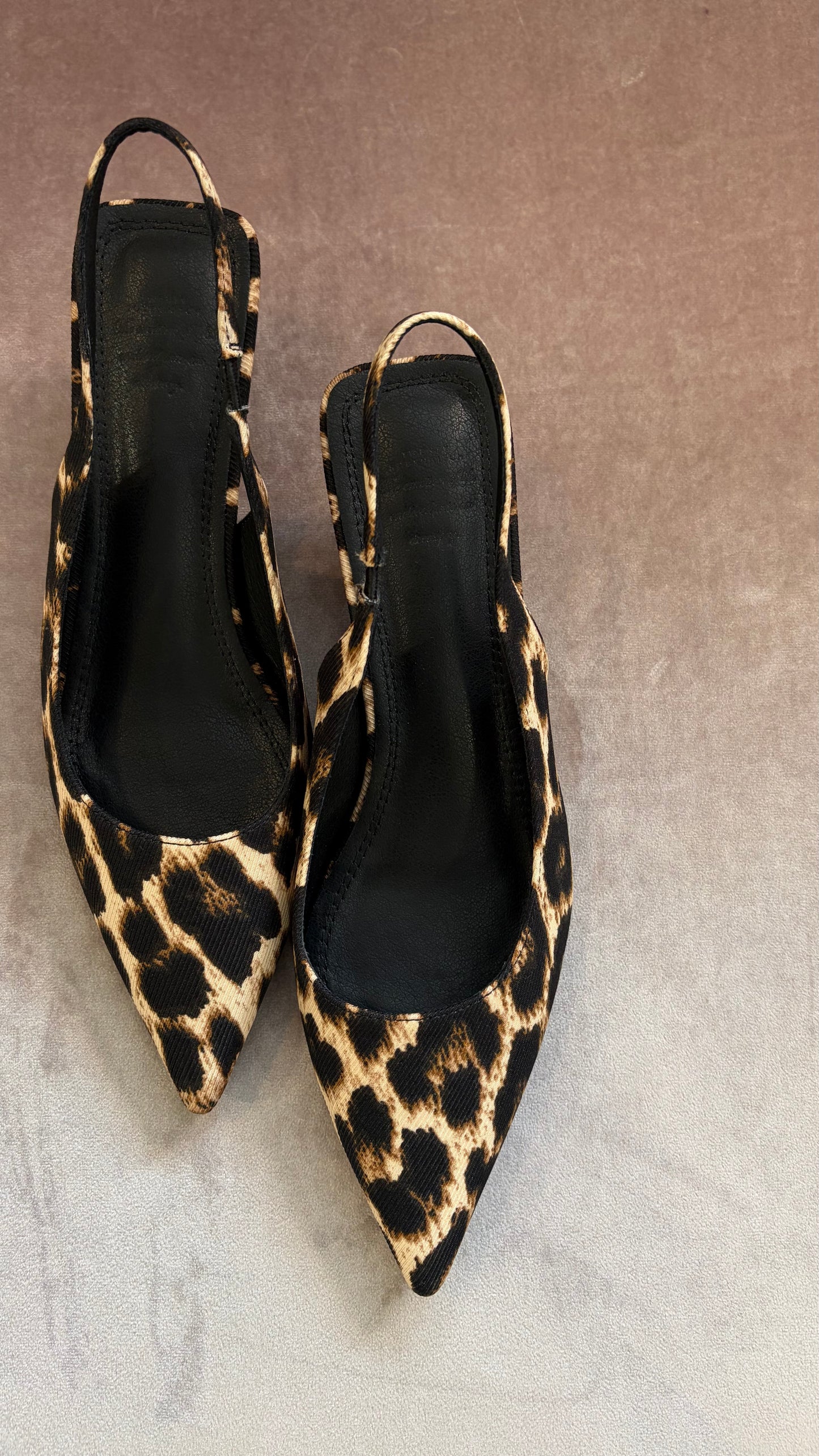 Slingback leopardata tw
