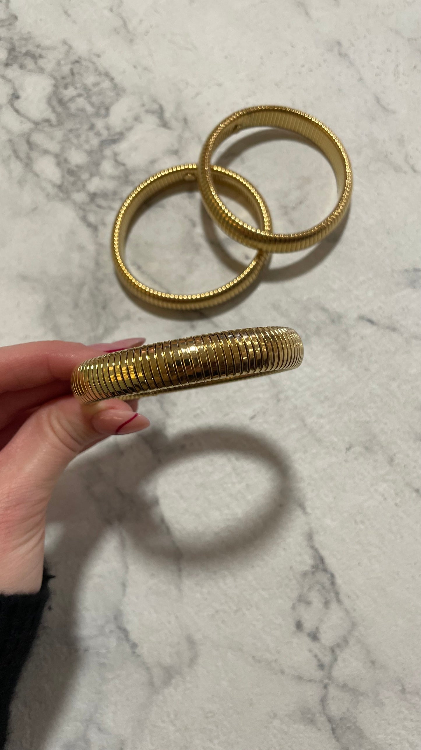 Bracciale maglia oro