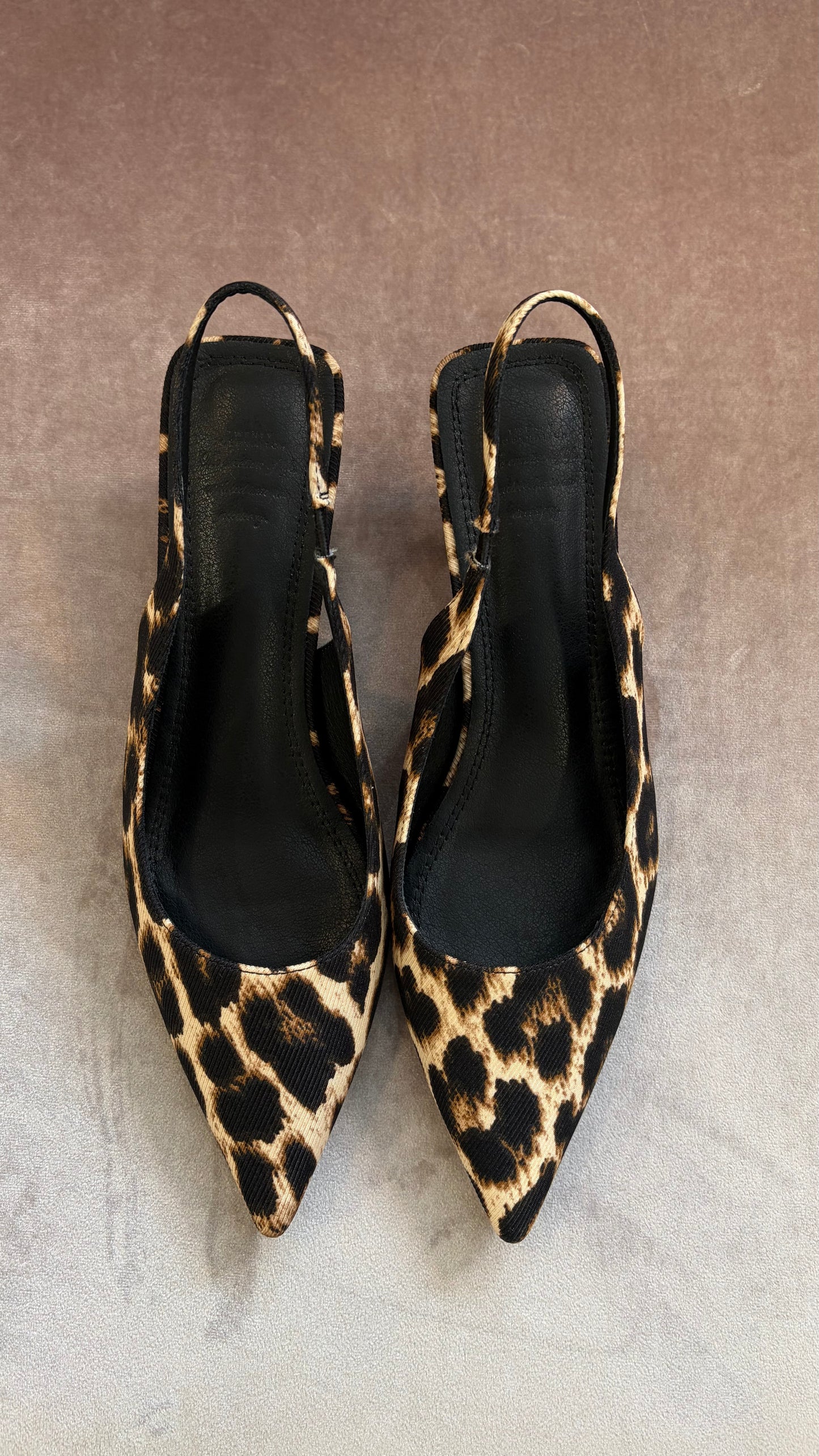 Slingback leopardata tw