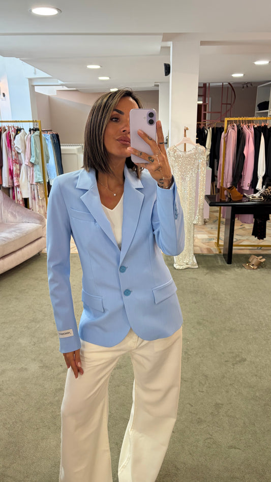 Blazer azzurro slim monopetto due bottoni Hinnominate (Copia)