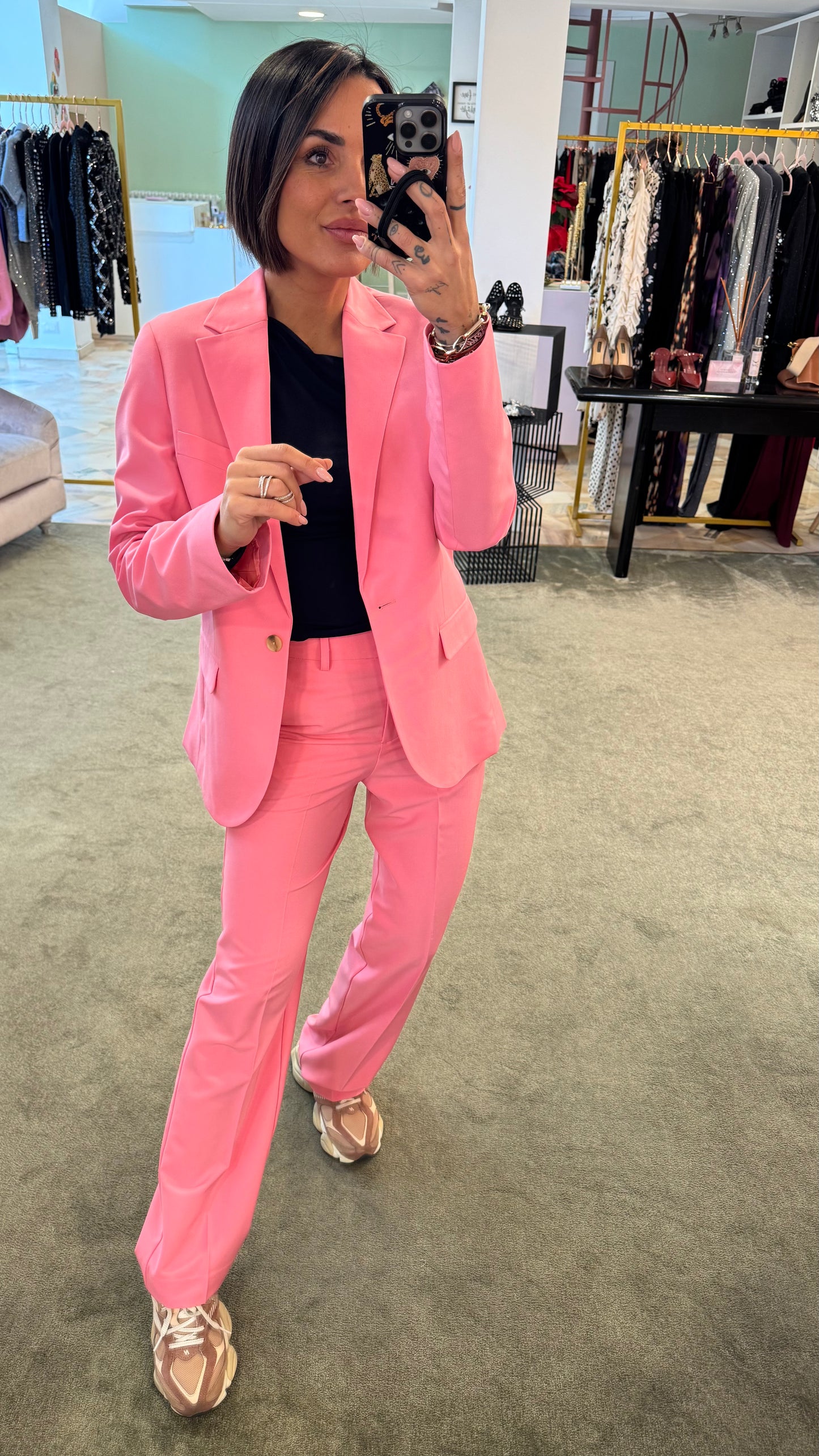 Pantaloni rosa jx