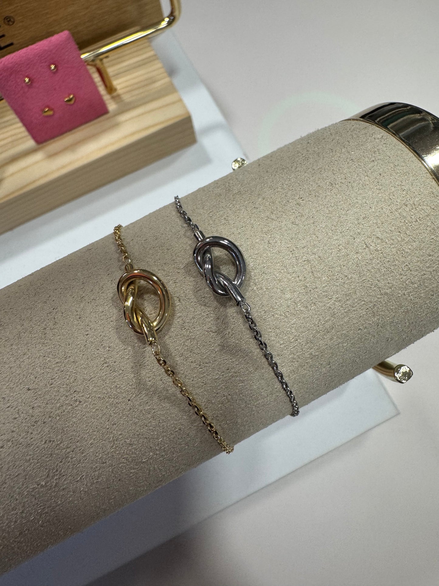 Bracciale nodo maglia fine