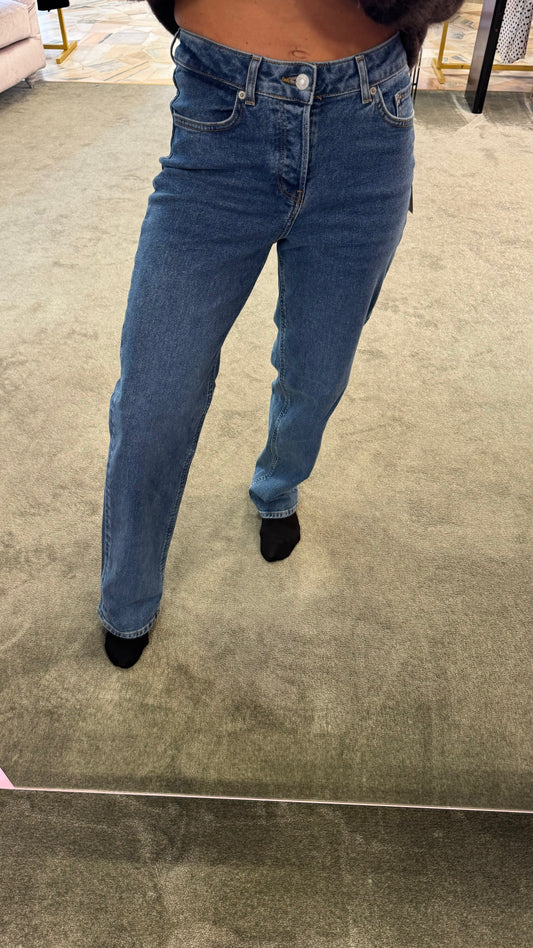 Jeans loose denim medio