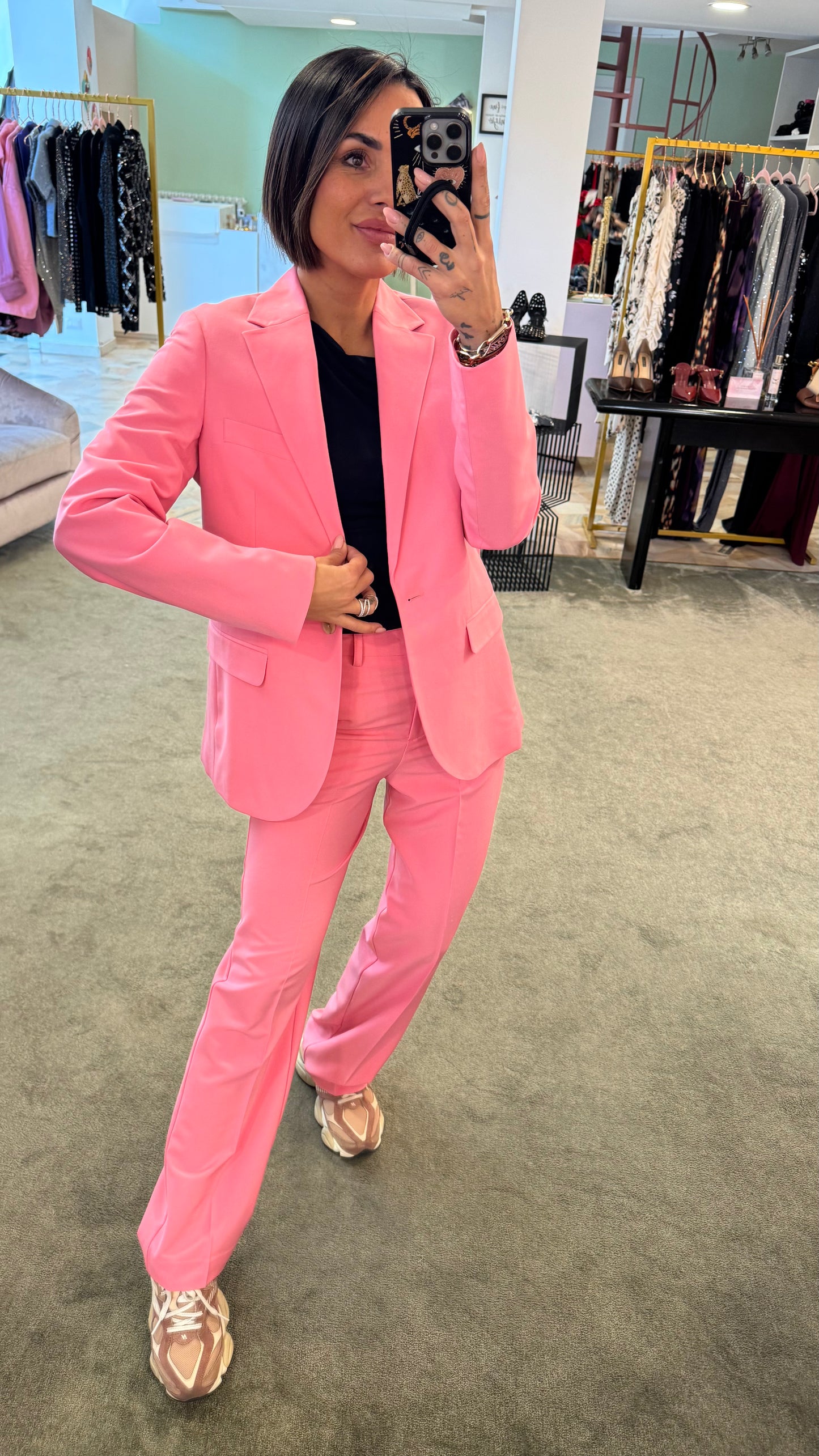 Pantaloni rosa jx