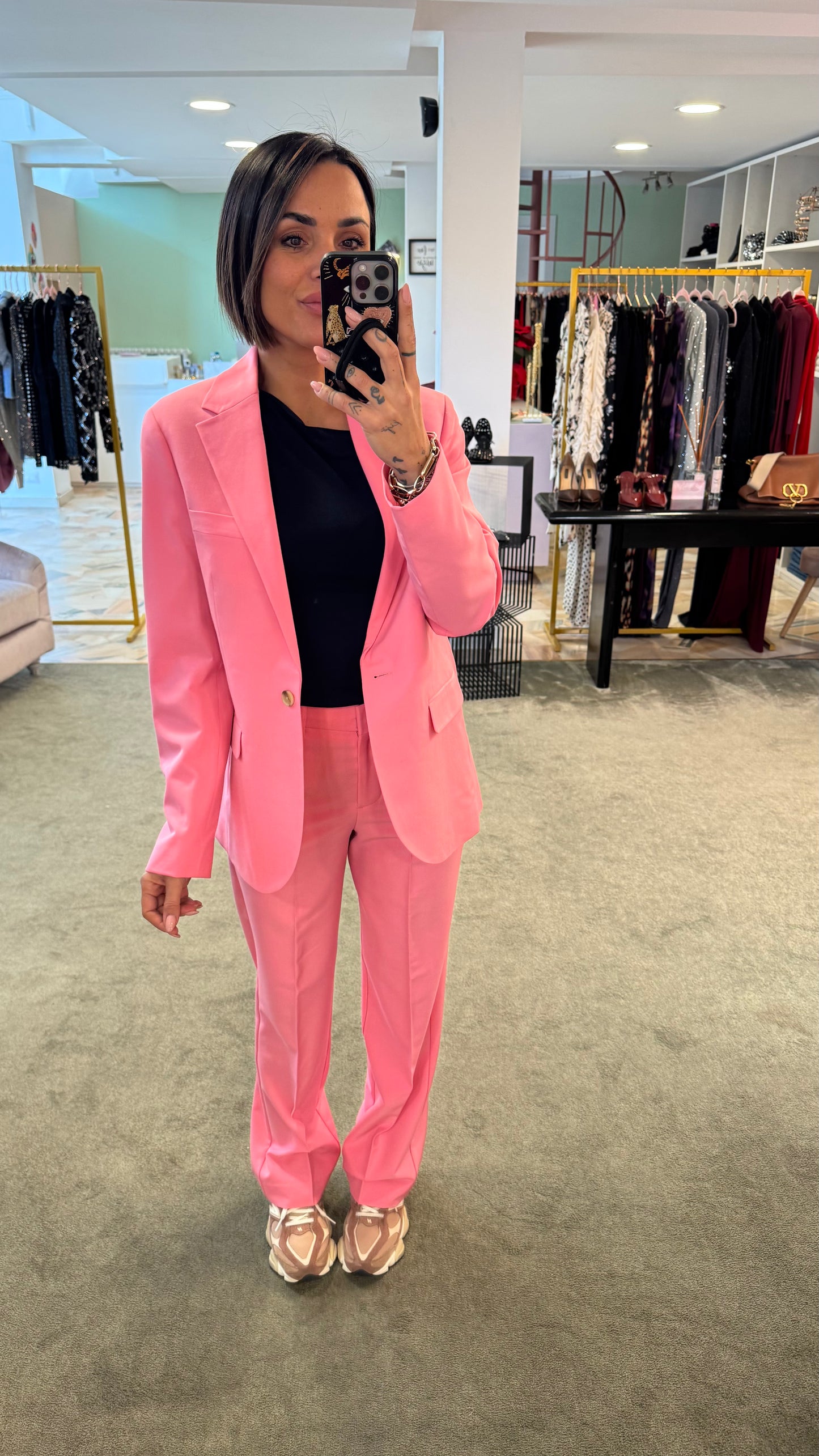 Pantaloni rosa jx