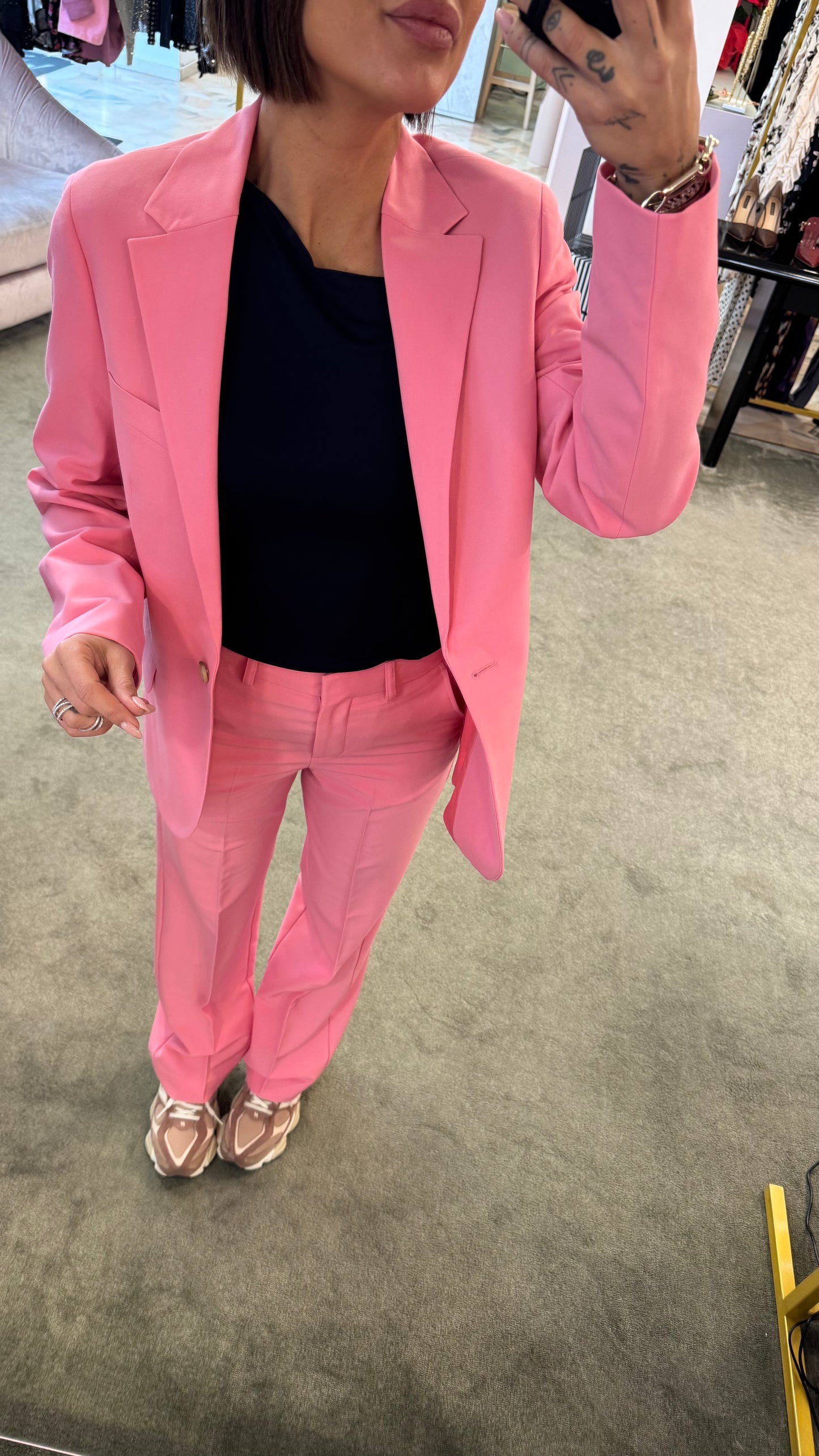 Pantaloni rosa jx
