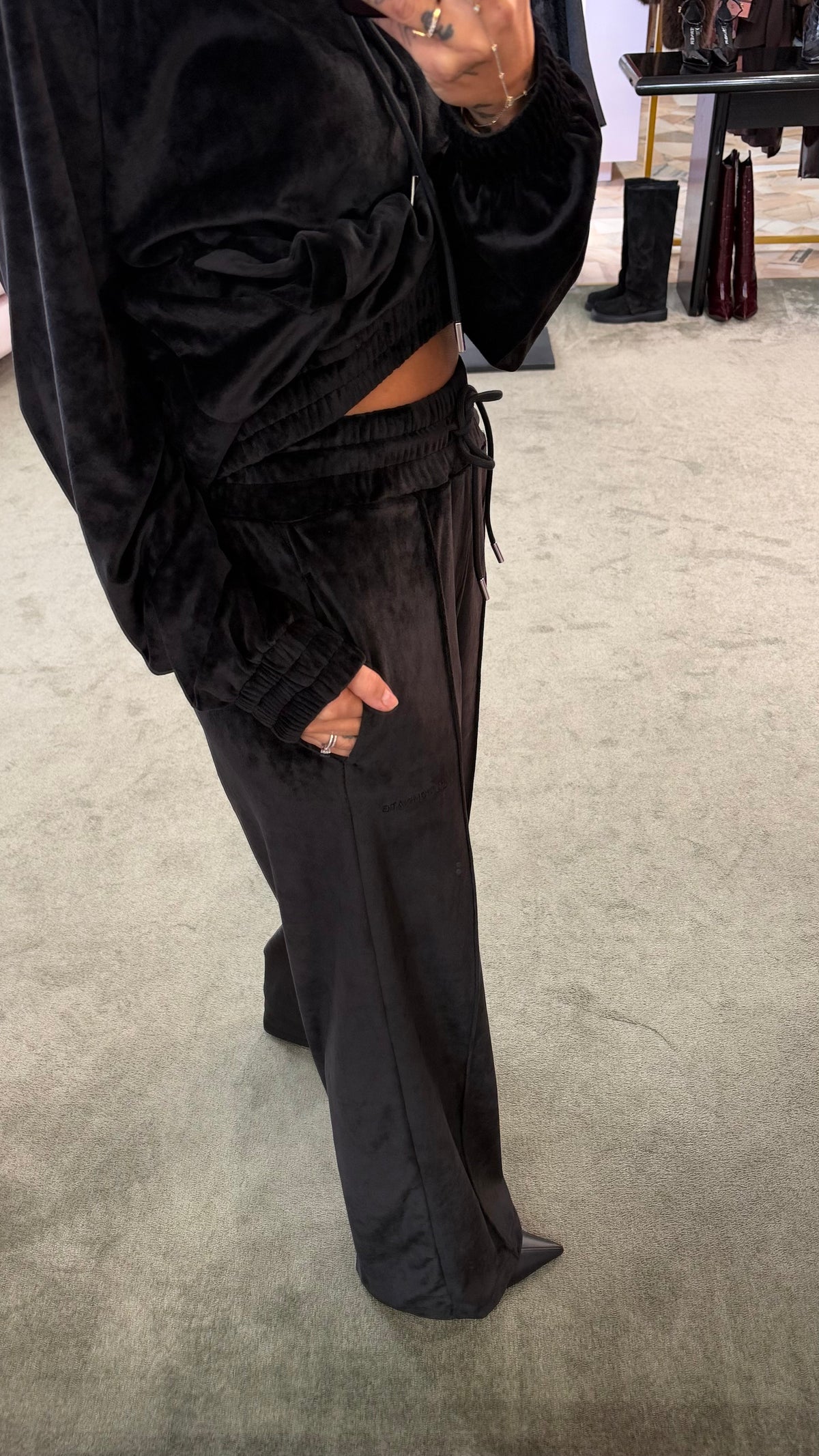 Pantaloni in ciniglia dritti Hinnominate