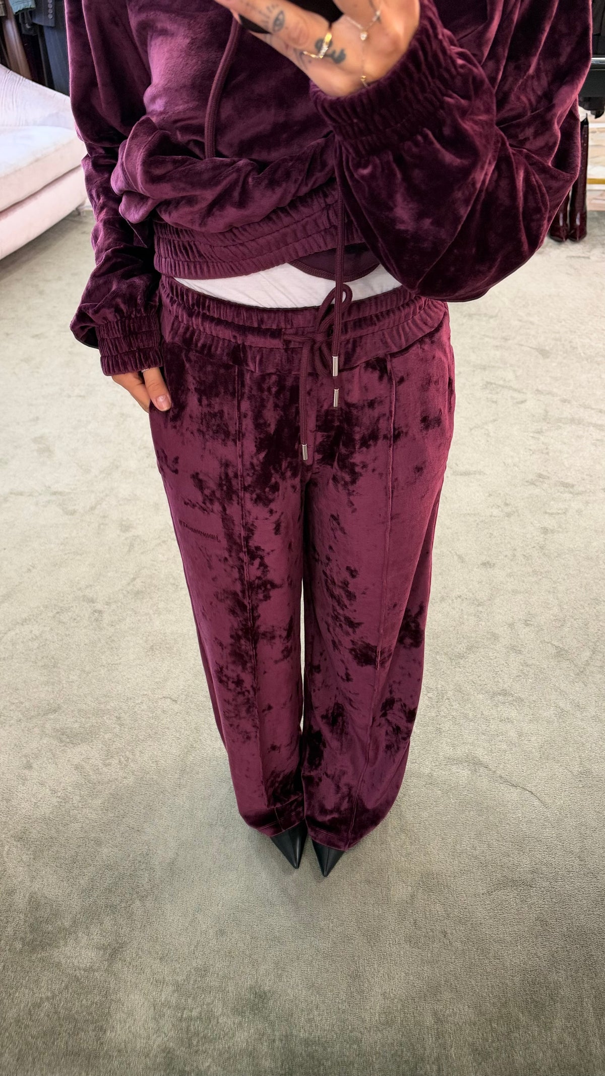 Pantaloni in ciniglia dritti Hinnominate