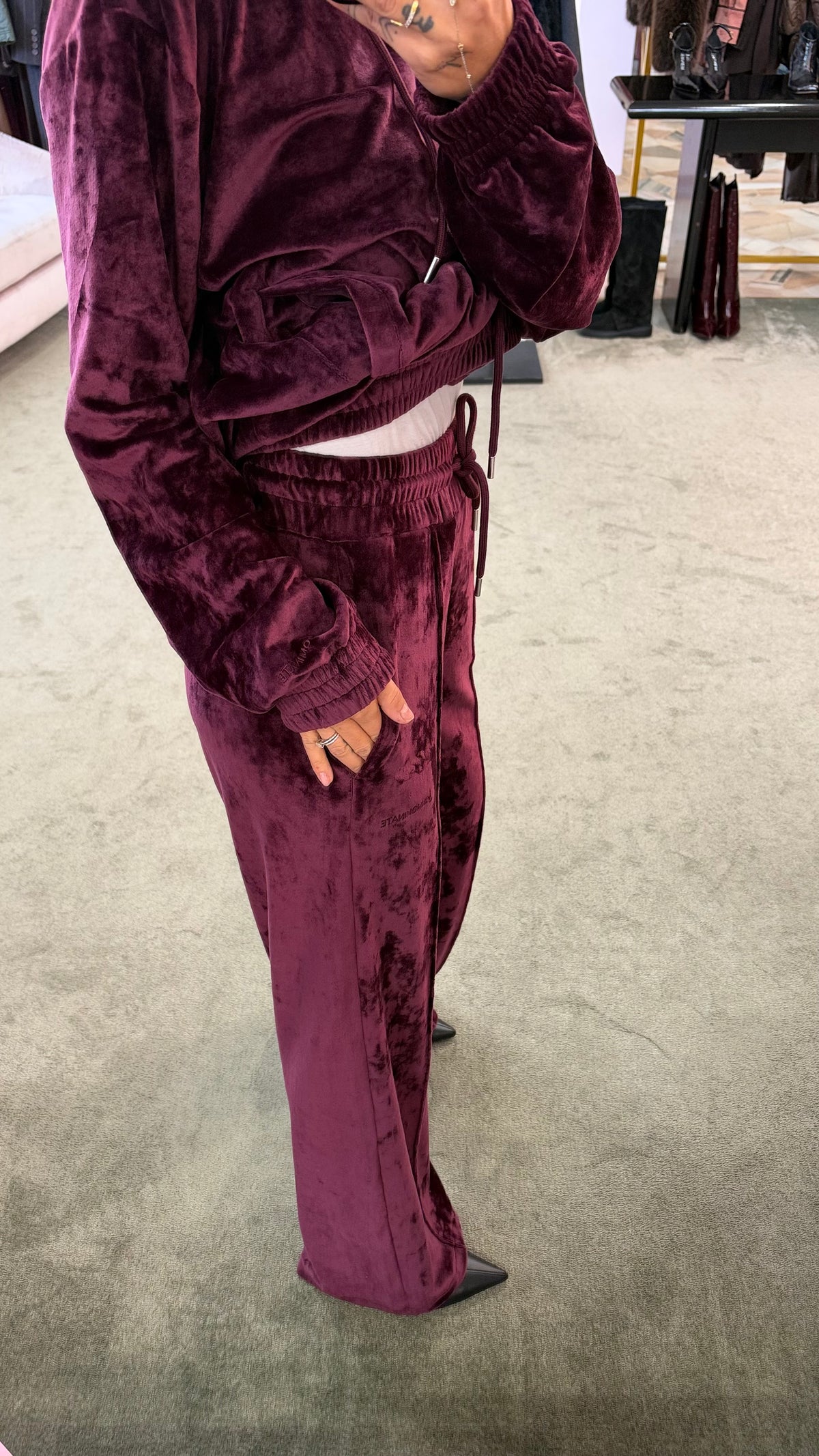 Pantaloni in ciniglia dritti Hinnominate