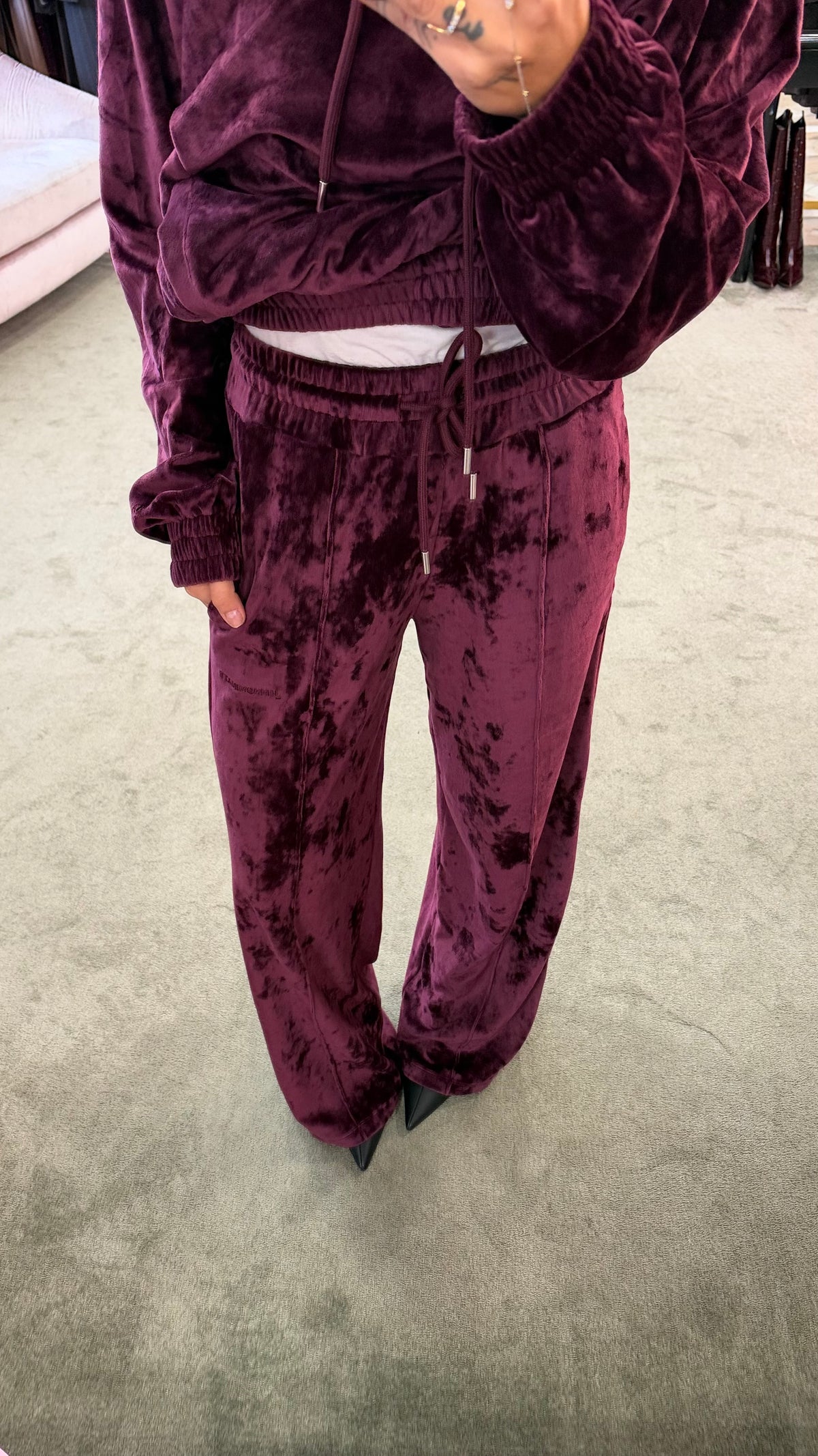 Pantaloni in ciniglia dritti Hinnominate