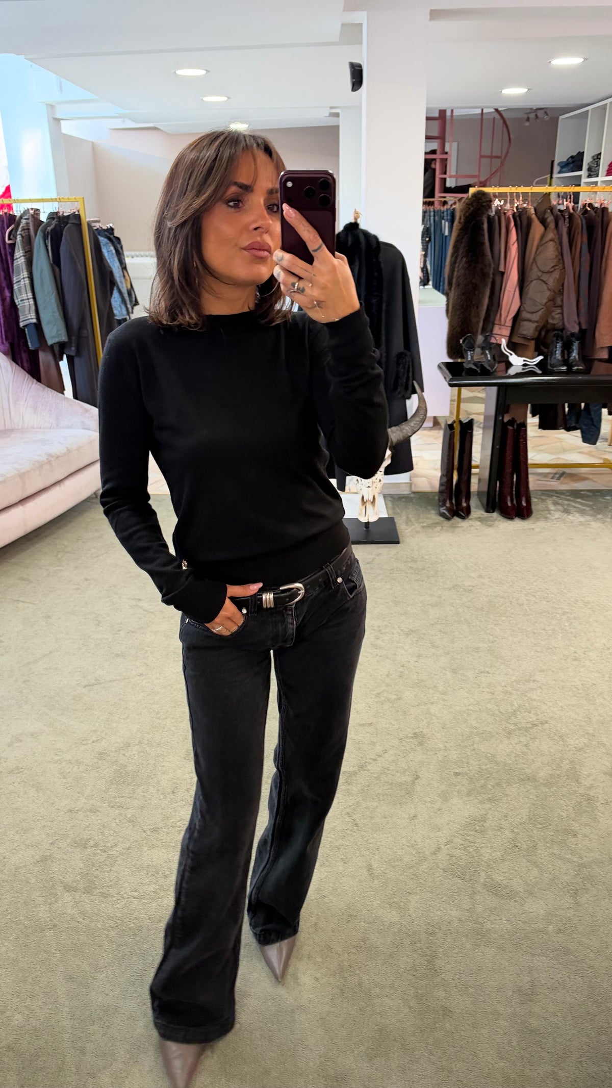 Maglione scollo a barchetta tk