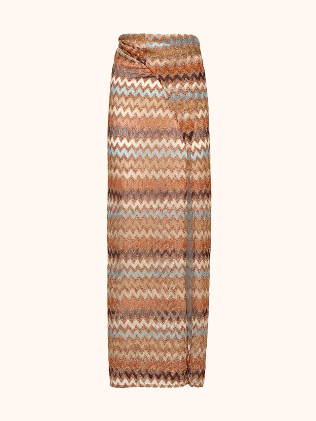 Gonna pareo simil missoni caramel Me Fui